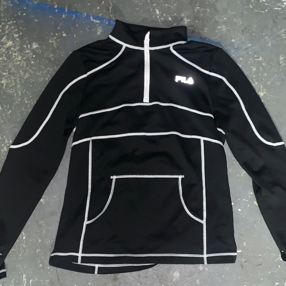 Zip up pullover